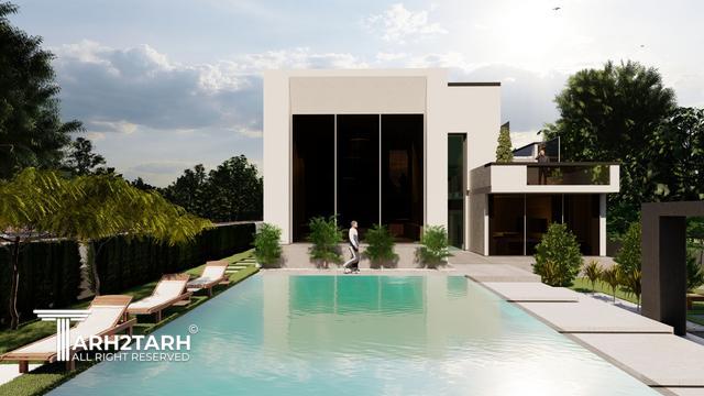 طراحی ویلا ترنج
