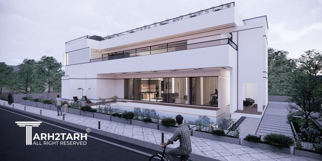 طراحی ویلا ترنج