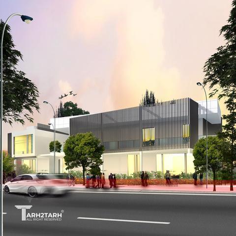 طراحی ویلا ترنج