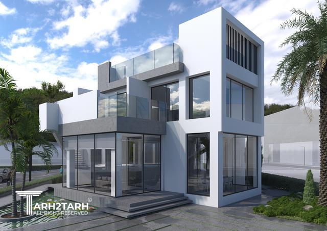 طراحی ویلا ترنج