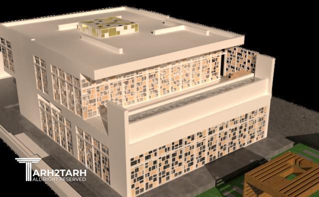 طراحی ویلا ترنج