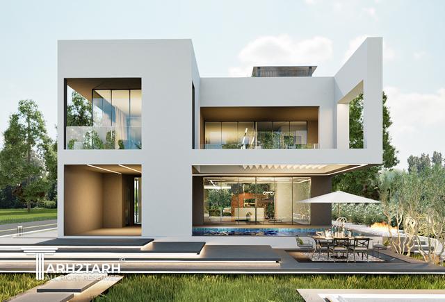 طراحی ویلا ترنج