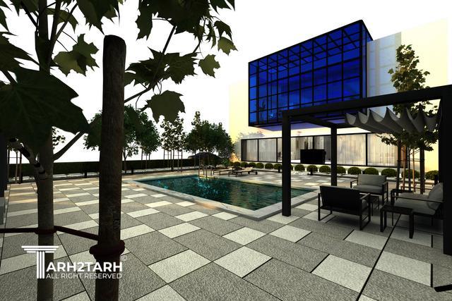 طراحی ویلا ترنج