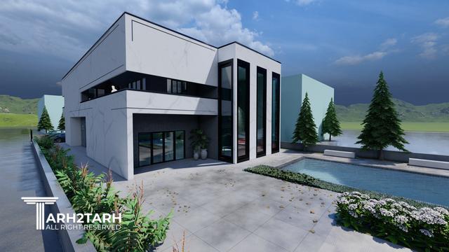 طراحی ویلا ترنج