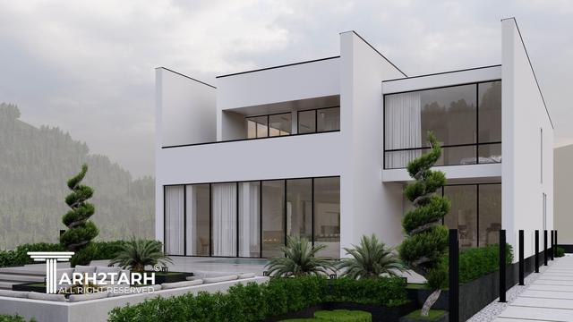 طراحی ویلا ترنج