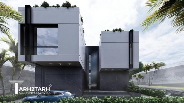 طراحی ویلا ترنج