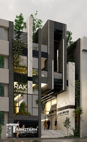 طراحی دفتر مرکزی راک سرامیک