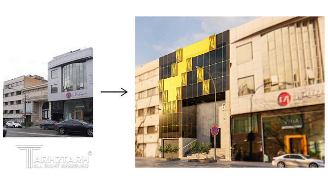 طراحی دفتر مرکزی راک سرامیک