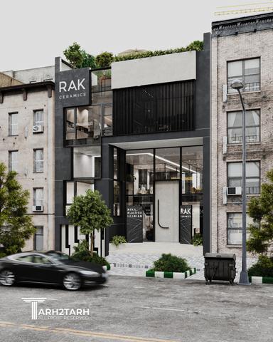 طراحی دفتر مرکزی راک سرامیک