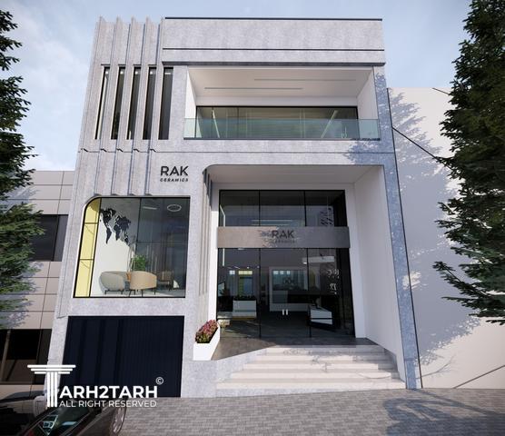طراحی دفتر مرکزی راک سرامیک