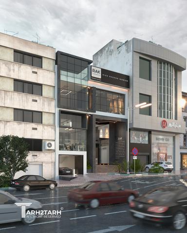 طراحی دفتر مرکزی راک سرامیک