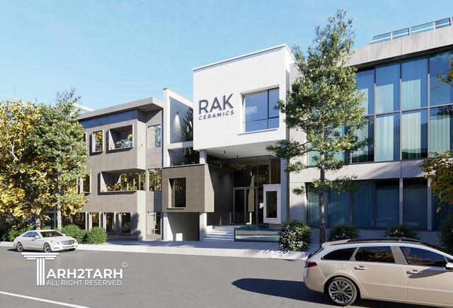 طراحی دفتر مرکزی راک سرامیک