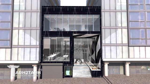 طراحی دفتر مرکزی راک سرامیک