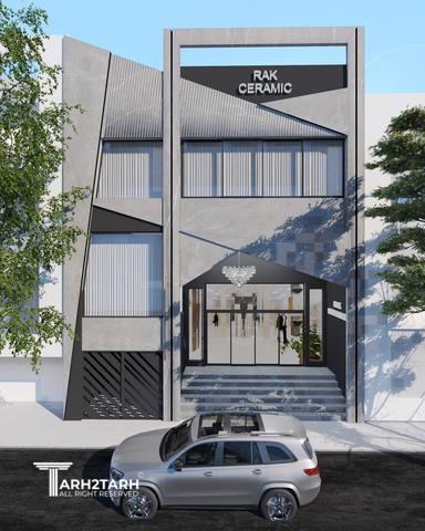 طراحی دفتر مرکزی راک سرامیک