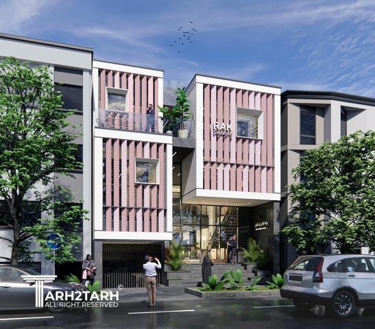 طراحی دفتر مرکزی راک سرامیک