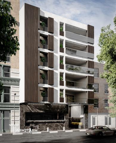 طراحی پلان، نما و لابی نیکا فرمانیه 2(بر خیابان فرمانیه)