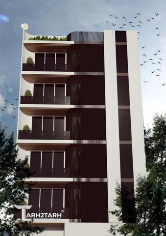 طراحی پلان، نما و لابی نیکا فرمانیه 2(بر خیابان فرمانیه)