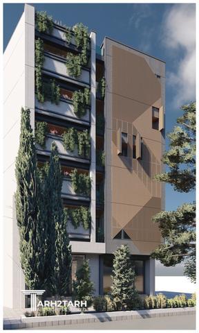 طراحی پلان، نما و لابی نیکا فرمانیه 2(بر خیابان فرمانیه)