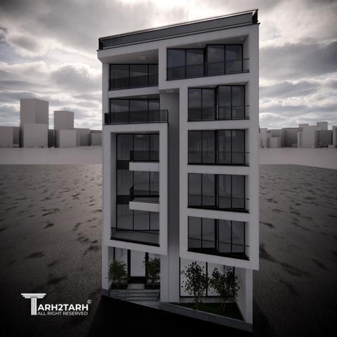 طراحی پلان، نما و لابی نیکا فرمانیه 2(بر خیابان فرمانیه)