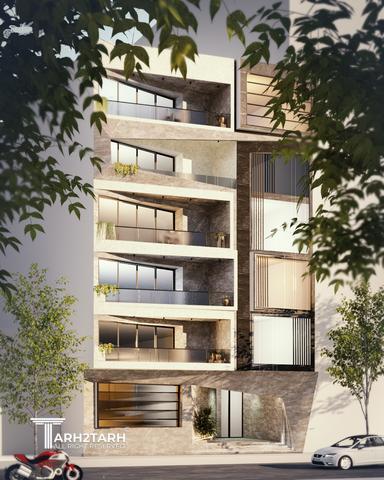 طراحی پلان، نما و لابی نیکا فرمانیه 2(بر خیابان فرمانیه)