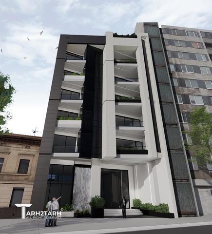 طراحی پلان، نما و لابی نیکا فرمانیه 2(بر خیابان فرمانیه)