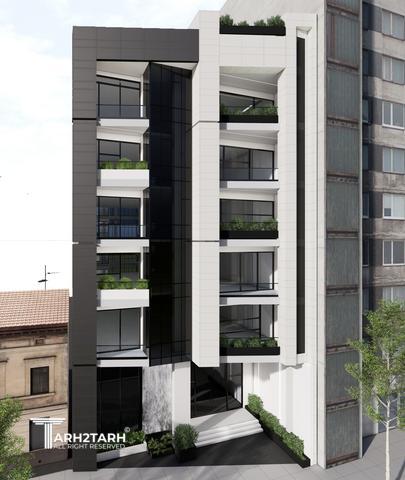 طراحی پلان، نما و لابی نیکا فرمانیه 2(بر خیابان فرمانیه)