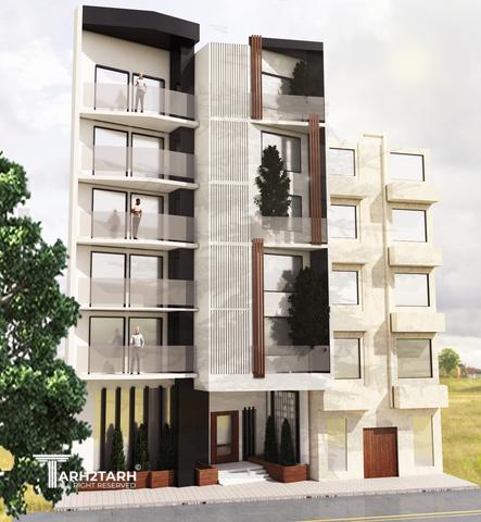 طراحی پلان، نما و لابی نیکا فرمانیه 2(بر خیابان فرمانیه)