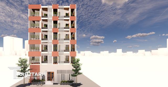 طراحی پلان، نما و لابی نیکا فرمانیه 2(بر خیابان فرمانیه)