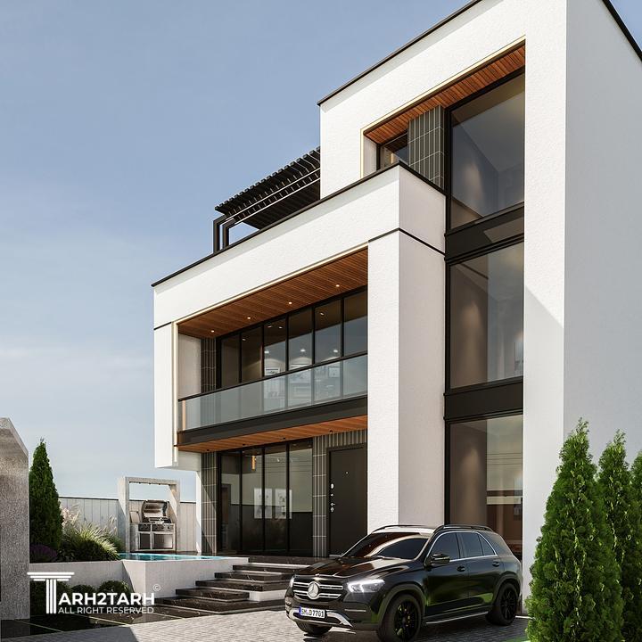 طراحی ویلای آرتمیس