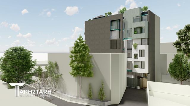 طراحی ساختمان مسکونی متقیان