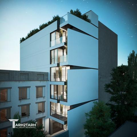 طراحی ساختمان مسکونی متقیان