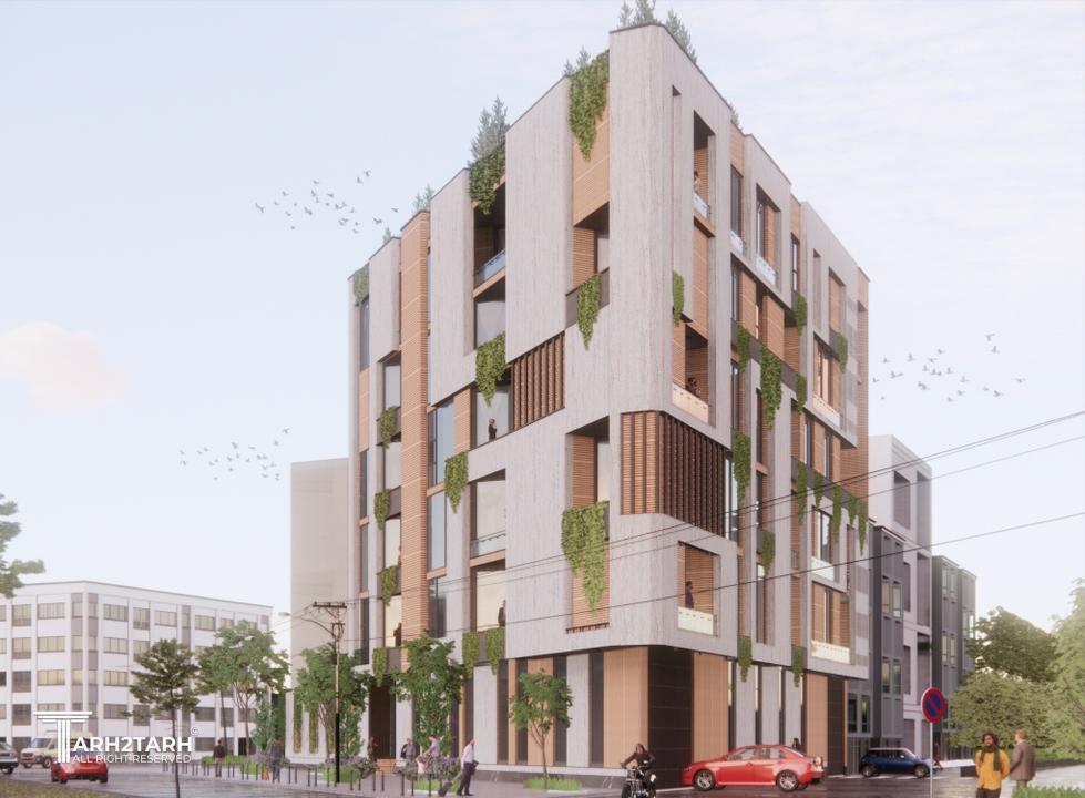 نفر سوم مسابقه طراحی پلان و نما الهیه رِی