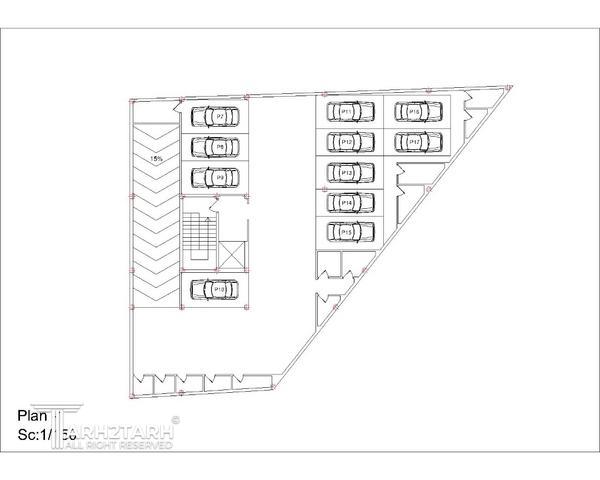 طراحی پلان و نما الهیه رِی