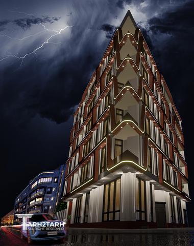 طراحی پلان و نما الهیه رِی