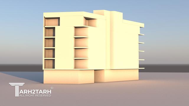 طراحی پلان و نما الهیه رِی