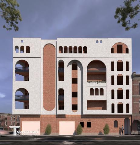 طراحی پلان و نما الهیه رِی