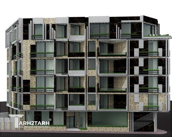 طراحی پلان و نما الهیه رِی