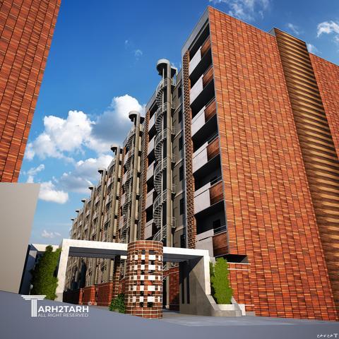 پروژه طراحی مجتمع شاهرود