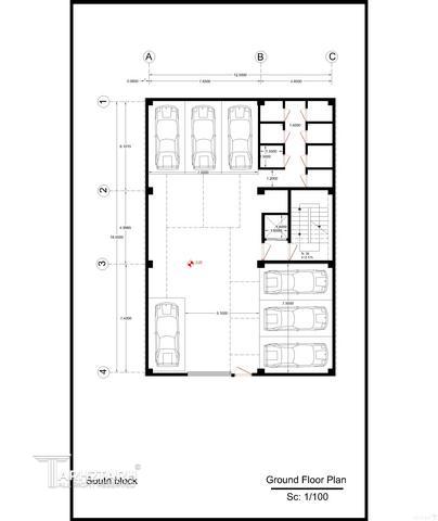 پروژه طراحی مجتمع شاهرود