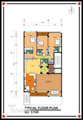 پروژه طراحی مجتمع شاهرود