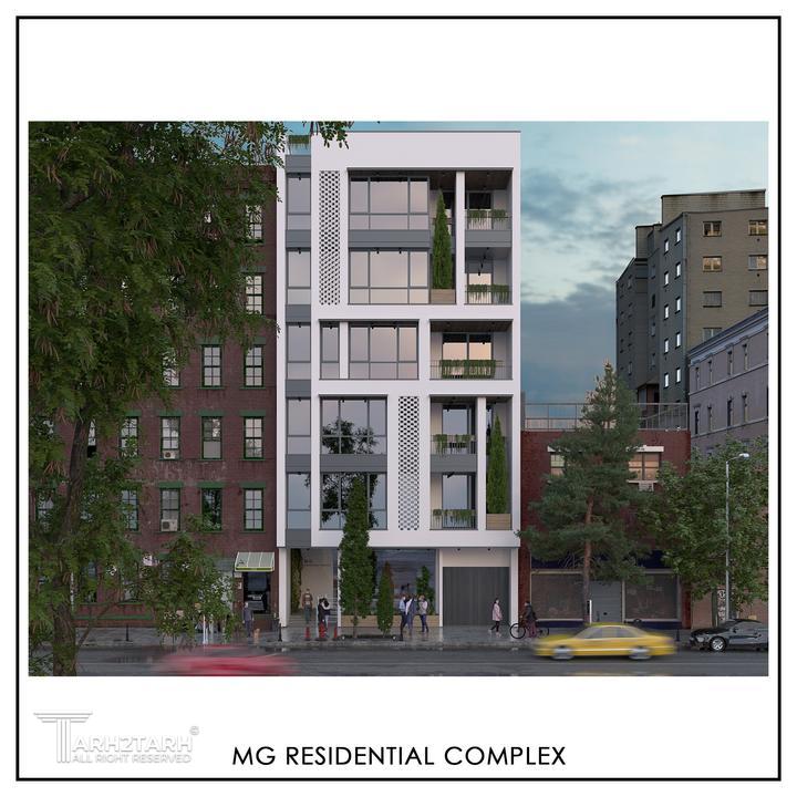 مسابقه طراحی ساختمان مسکونی MG
