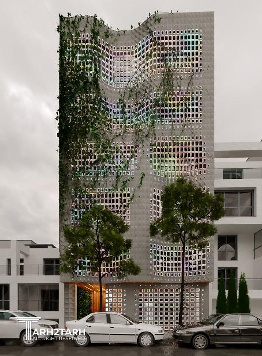 مسابقه طراحی ساختمان مسکونی MG