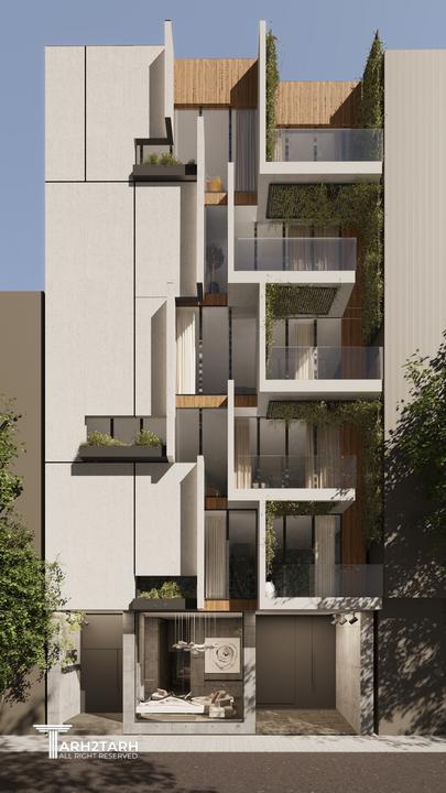 مسابقه طراحی ساختمان مسکونی MG