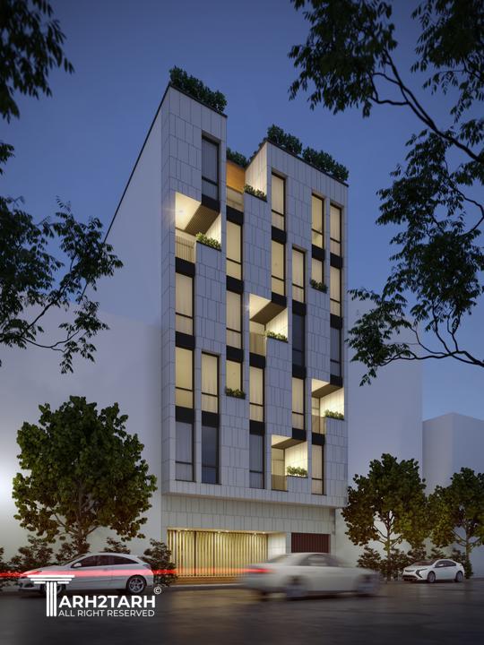 مسابقه طراحی ساختمان مسکونی MG