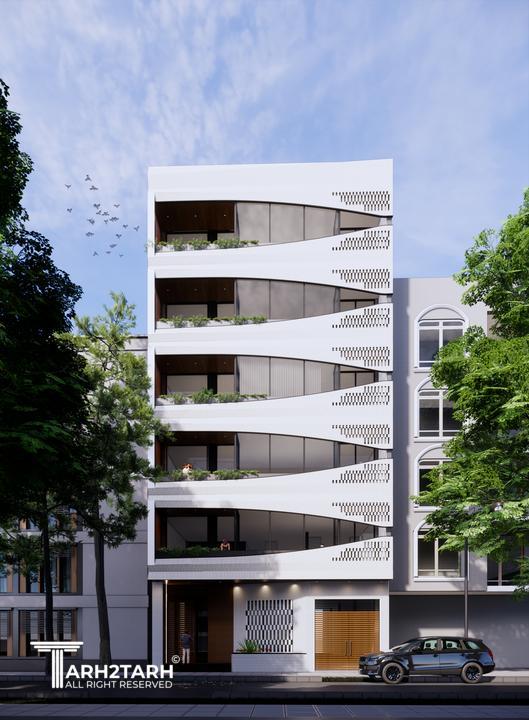 مسابقه طراحی ساختمان مسکونی MG