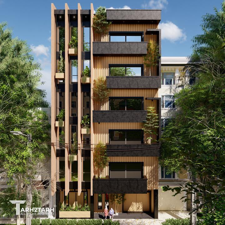 مسابقه طراحی ساختمان مسکونی MG