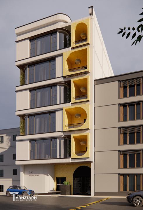 مسابقه طراحی ساختمان مسکونی MG