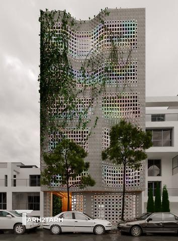 طراحی ساختمان مسکونی MG