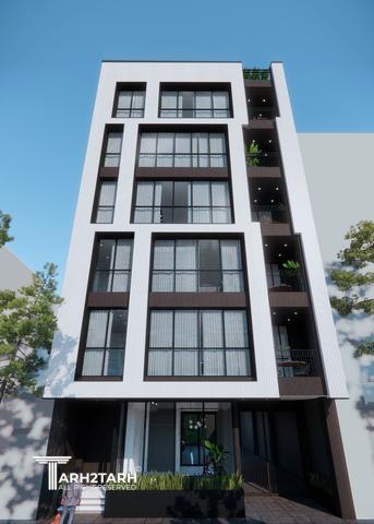 طراحی ساختمان مسکونی MG