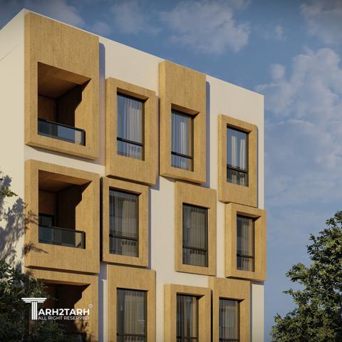 طراحی ساختمان مسکونی MG